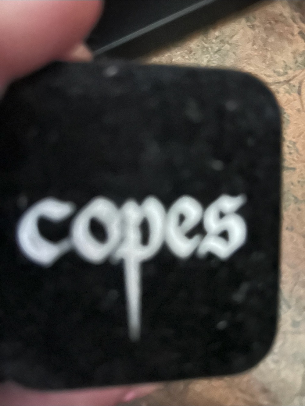 Copes Coffin Ring size 6-7